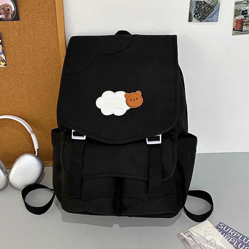 

Рюкзак высокой ценности с дофамином, милый школьный рюкзак для учениц средней и старшей школы, контрастные цвета, большая вместимость, нишевый дизайн