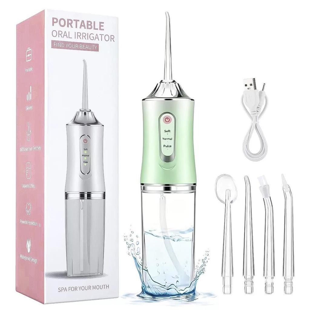 Portable Water Flosser for Fresh Breath and Whiter Teeth