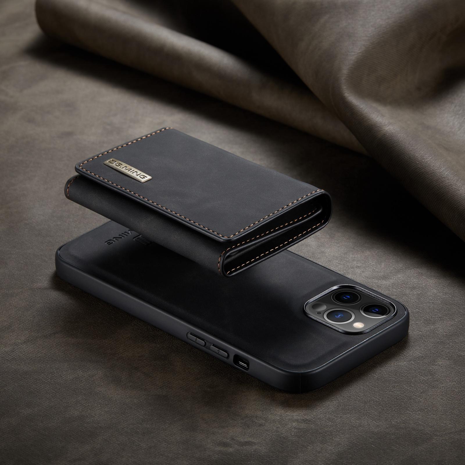 

Роскошный магнитный съемный кожаный чехол-кошелек для телефона-кошелька для iPhone 13 Pro Max 12, Samsung S21 S20, Huawei OnePlus, держатель для карт Google, задняя крышка-подставка iPhone 16 Pro Max чёрный