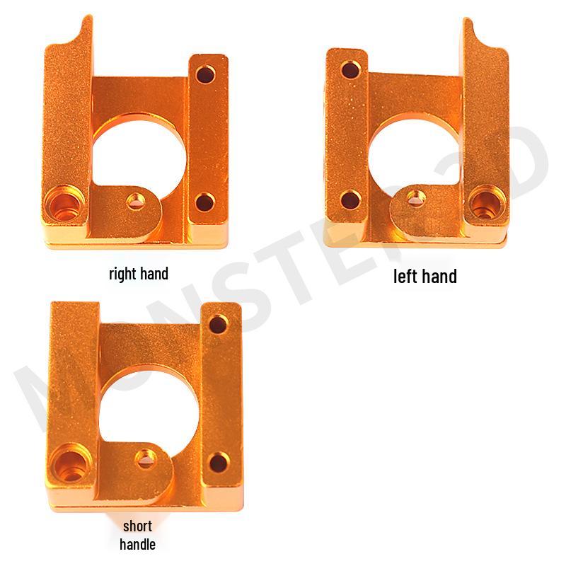 MK8 Aluminum Block for 3D Printer Extruder Nozzle I3 DIY Parts