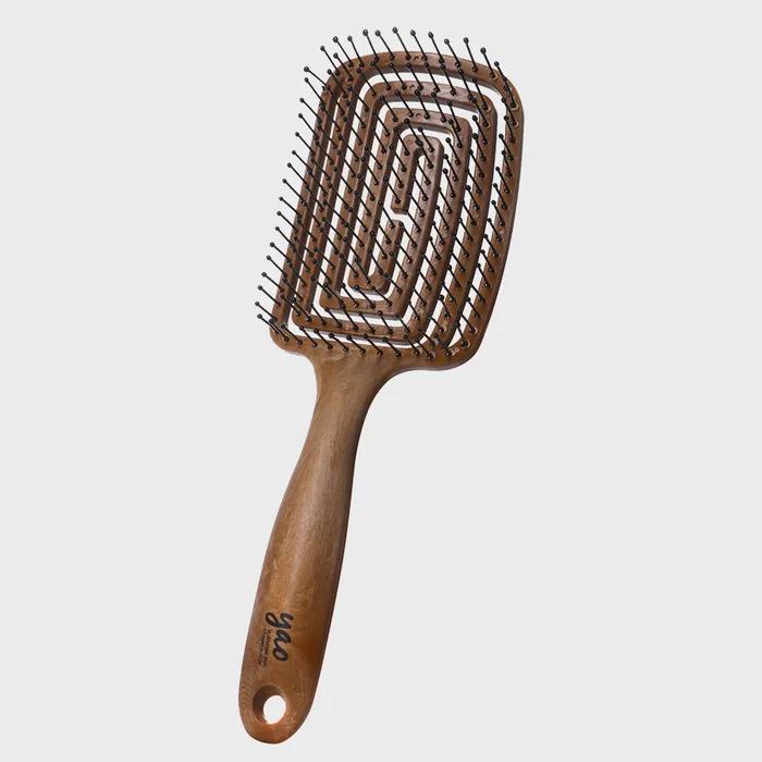 Hairbrush Wood Square