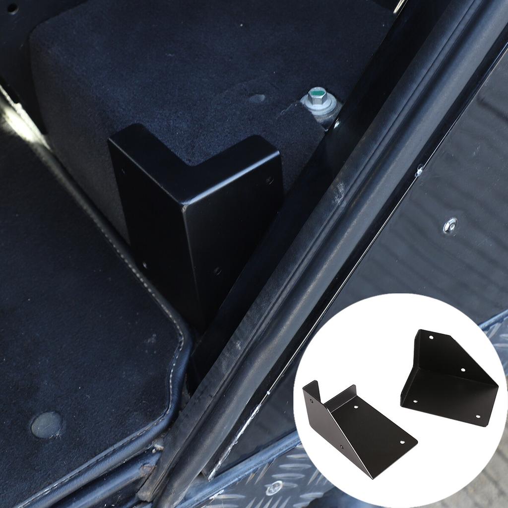 Metal Rear Seat Base Angle Cover Trim For Land Rover Defender 04-19