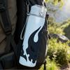 1PC Black Flame Symbol Art 750ml Color Plastic Sports Water Bottle Leakproof Flip Straw Lid Suitable for Sports Office Home Use
