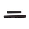 2 Pcs/set Saddle Nut Ebony Upper Nut(52x6x9mm) + Saddle (80x3x9/8mm) for Classical Guitar