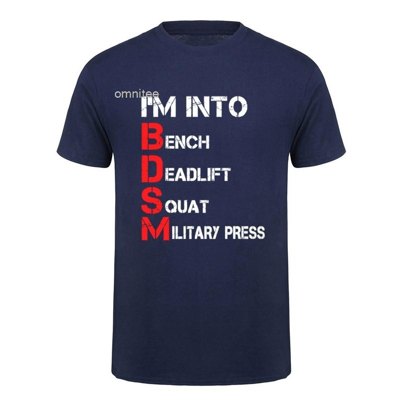 Powerlifting Squat Bench Deadlift Weightlifting T Shirt Oneck Cotton Unisex Summer Casual Tshirts Plus Size Loose Hj112