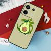 Avocado Yoga Lustiges Muster Hülle Für Xiaomi Redmi Note 14 Pro 13 12 11 10 15 Pro Plus Redmi 15 14C 10C 12C 13C 15C Abdeckung