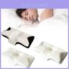 Memory Foam Butterfly Neck Pillow With Breathable Cover For Adults Sleep Support