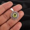 Wonderful Peridot Gemstone Pendant, 925 Solid Sterling Silver Jewelry, Handmade Beautiful Pendant For Wedding Gift