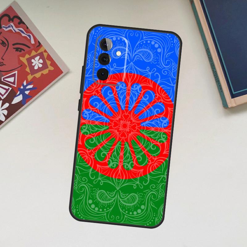 

Чехол-флаг цыганский аромунский рома для Samsung Galaxy A06 A16 A26 A36 A56 A55 A35 A15 A53 A32 A52 A33 A13 A14 A34 A54 A17 Samsung A13 4G