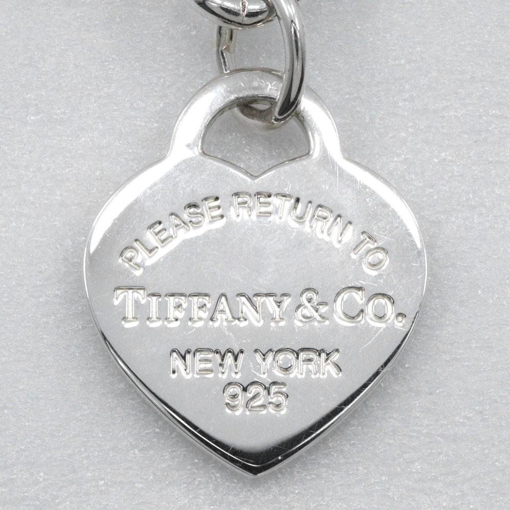 TIFFANY&Co. Return To TIFFANY & Co. Bracelet Heart Tag Silver925 Heart 32.1g Women Used
