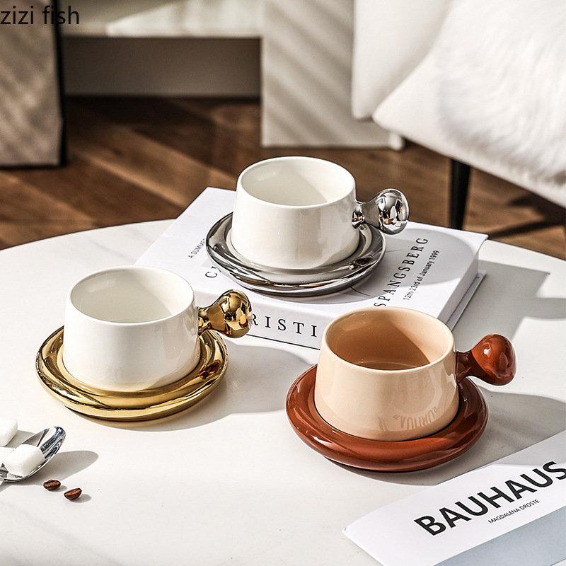 230ml keramický hrnek s nádobím Odpolední čaj Hrnek na kávu Šálek na mléko Šálek na vodu Šálky na čaj Šálky na kolu Šálky pro domácnost Čajová sada Výrobky pro domácnost