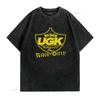 UGK UNDERGROUND KINGZ Ridin Dirty Rap Hip Hop super eng Herren T-Shirt vintage gewaschen Stilvoll Vielseitig homme Atmungsaktiv Weich