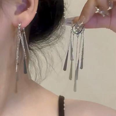 Luxurious Temperament Long Tassel Earrings Personalized Earrings