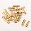 10 pairs 5.0mm Male & Female Gold Plated Banana Plug Head Connector for RC Battery ESC Motor