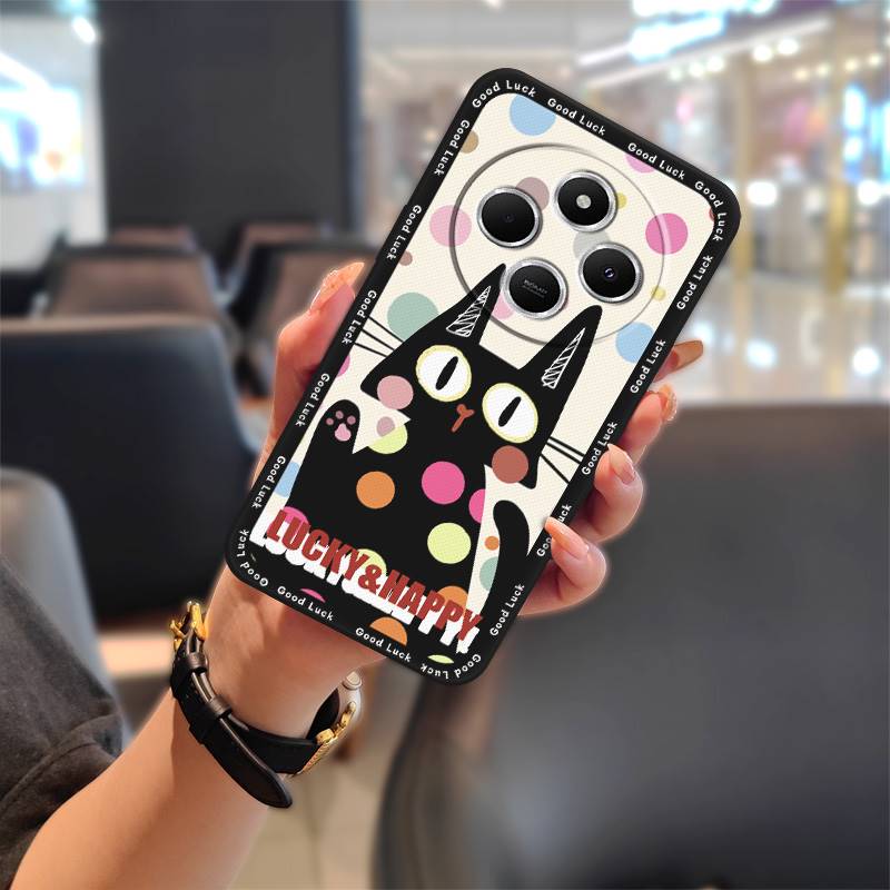 Protective Full Wrap Phone Case For Redmi 14C 4G/14R 5G/A3 Pro 4G/POCO C75 Graffiti Anti-knock Phone Pouch Soft Case TPU