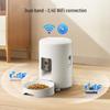 Intelligenter Futterautomat für Haustiere mit Videotaste und WLAN für Katzen und Hunde