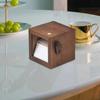 8/16 Photos DIY Wooden Rotating Picture Album Luminous Wooden Animated Photo Album  Wedding
