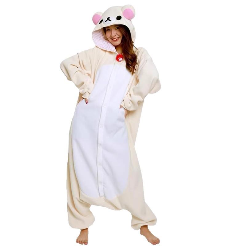 Bear onesie, Halloween stage costume, adorable cartoon unisex loungewear
