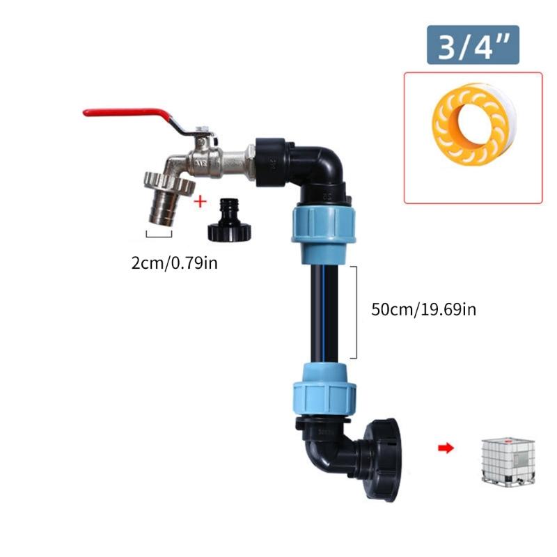 IBC Tank Vertical Stacking Connection set Weatherproof Design Outdoor Use weight  flows Systems for IBC Containers