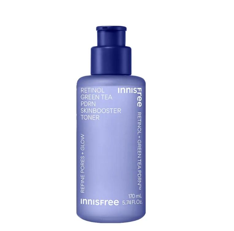 Innisfree Retinol Green Tea PDRN Skin Booster Toner 170ml 1 ea