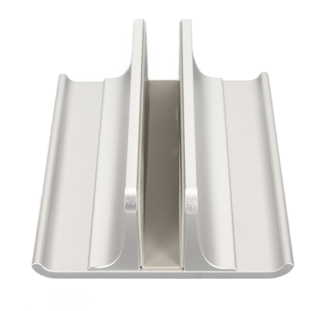 Vertical Laptop Stand 3 In 1 Aluminium Alloy Adjustable Size Space Saving Laptop Holder for Maximum