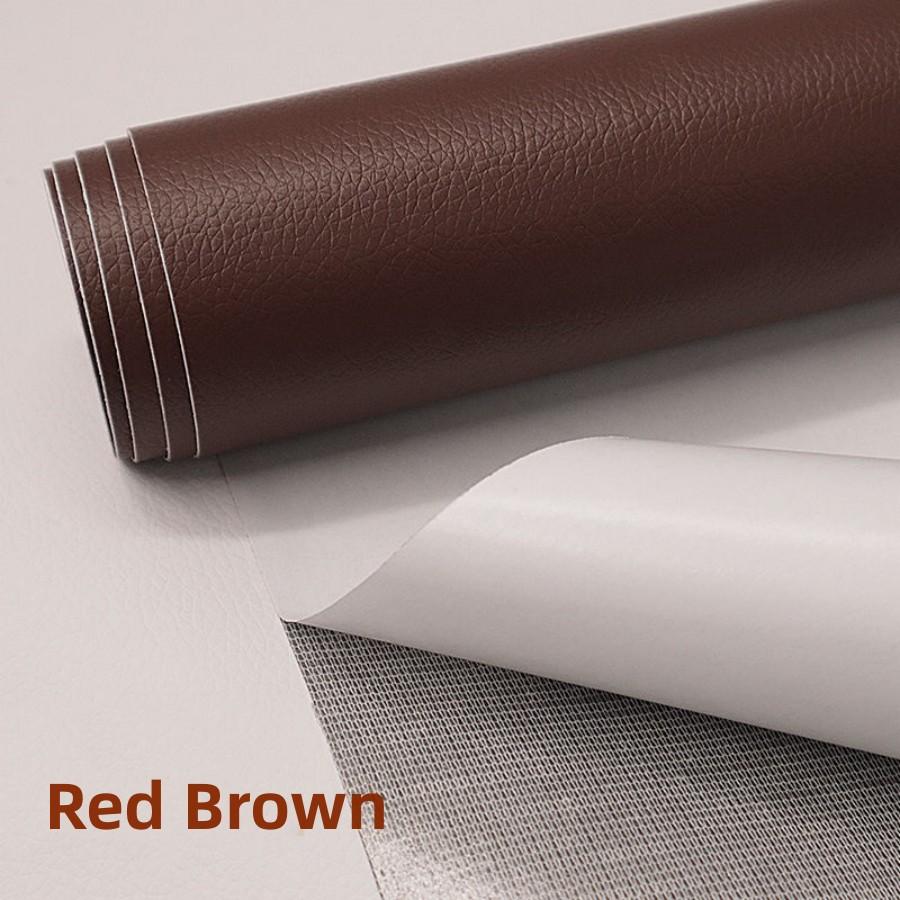Leather Repair Patch - 60x137CM Self Adhesive Cuttable Strong Adhesion Leather Patches for Furniture Couch Car Seat Sofa Chair