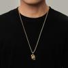 Gold Color Scorpion Pendant Mens Stainless Steel Necklace Women Punk Rock Hip Hop Jewelry Gifts
