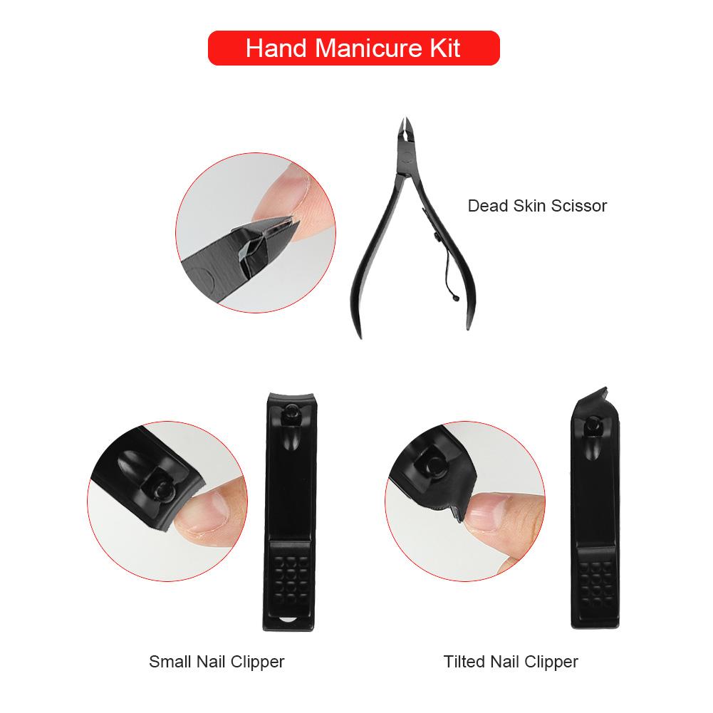 Professsional Stainless Steel Nail Clippers Toenail Pedicure Corrector Tool Clippers Kit