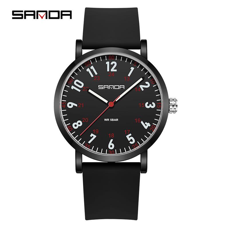 SANDA Versatile Waterproof Women s Quartz Watch - Luminous Nurse Edition