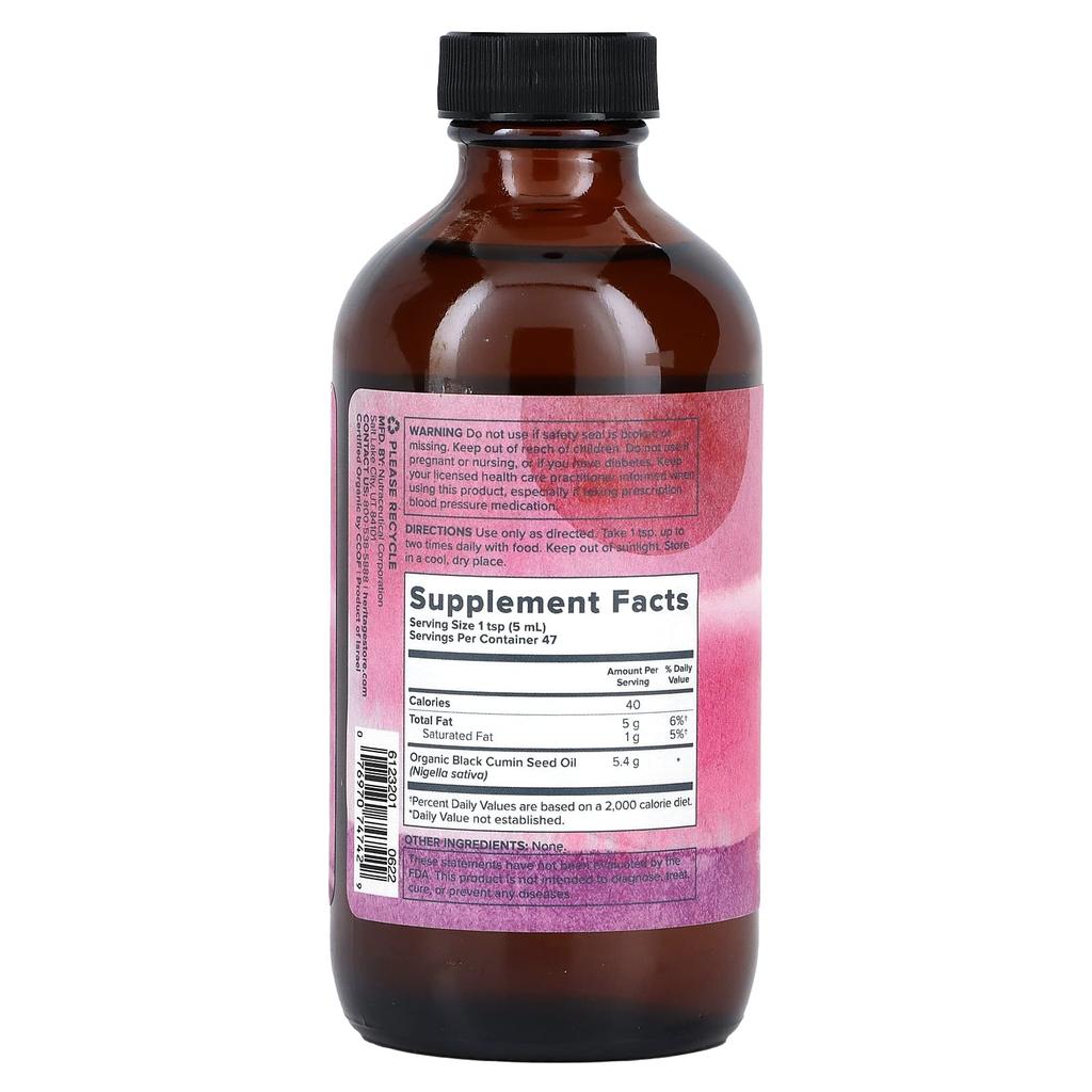 Black Seed Oil, 237Ml(8Fl Oz)
