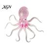 Octopus Sensory Tool Mini Glitter Squeeze Toy, Simulated Stress Relief Shape Toy Soft Sea Animal Shaped Fidget for Relaxation