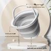 Portable Folding Bucket for Dorm, Camping, or Foot Bath - Large, Thickened Design