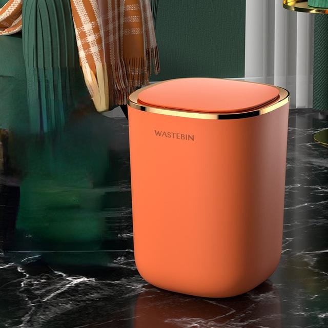 Inteligentní senzorový odpadkový koš do kuchyně, koupelny, toalety, nejlepší automatický indukční vodotěsný s víkem 12L