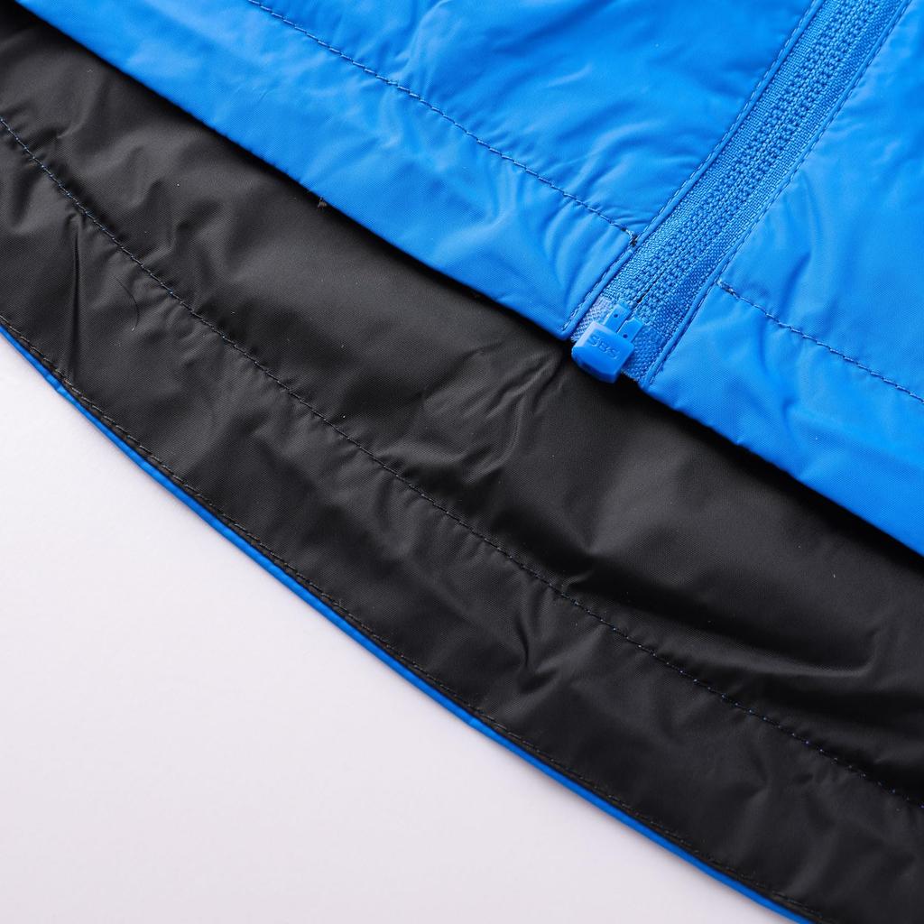 Kelme Men's Lightweight Windbreaker Jacket for Hiking and Fishing, Windproof, Water-Repellent, and Lightweight, Casual Wear (Blue, Size M)