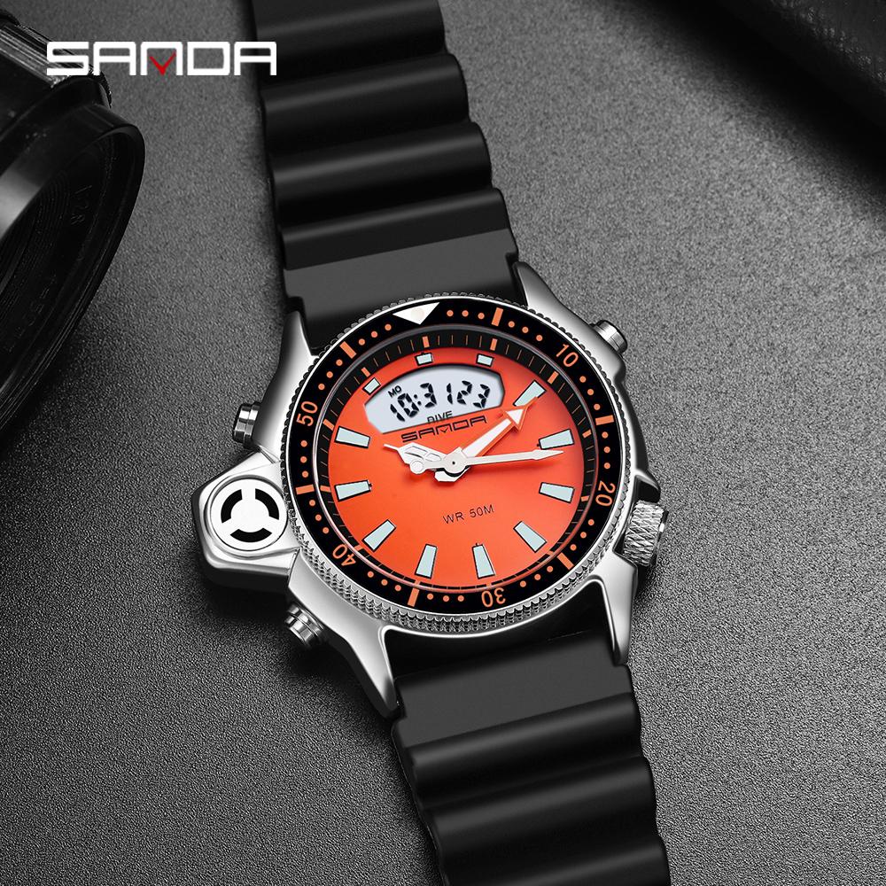 relógio sanda 3008