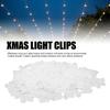 250Pcs Xmas Light Clips Mini for C9 C7 String Lights Hanging for Outside Outdoor Gutter Shingle Roofline House Yard Eaves Holiday Decoration