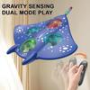 Non-Toxic Rc Airplane Toy Gravity Sensing 2.4G Radio Controlled Flying Aircraft 360 Rolling Remote Control Epp Foam Glider Toys For Children