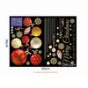 Waterproof Christmas Window Sticker Christmas Balls Holiday Window Decor  Glass Doors