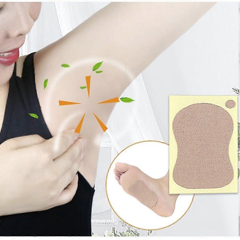 10 Pcs Sweat Pad Underarm Adhesive Sweat Pad Armpit Antiperspirant Deodorant Sweat Absorbing Stickers