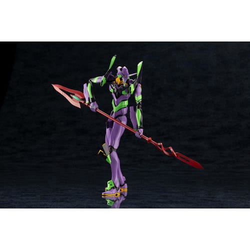 Kotobukiya (KOTOBUKIYA) Evangelion Unit-01 with the Spear of Cassius from "Evangelion: 3.0+1.0 Thrice Upon a Time" 1/400 Scale Plastic Model Kit, Appr