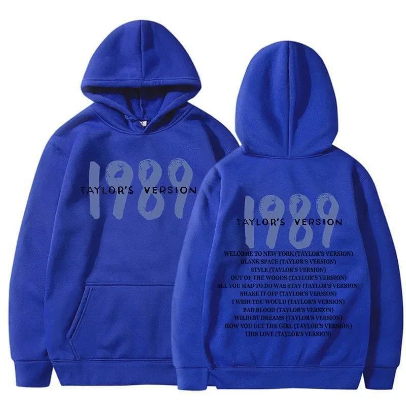 Taylor Swift 1989 Mikina Pánská Dámská Volný Střih Pulovr Mikina Ležérní Streetwear Dospívající