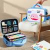 Portable Colored Pencil Pouch Cartoon Painting Pencil Bag Marker Storage Bag  Student Stationery