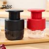 Non-toxic Food Storage Box 7 Hole Cherry Pitter, Multifunctional Fruit Coring Tool for Leak Proof Reusable Container Olive, Manual Press Remover,