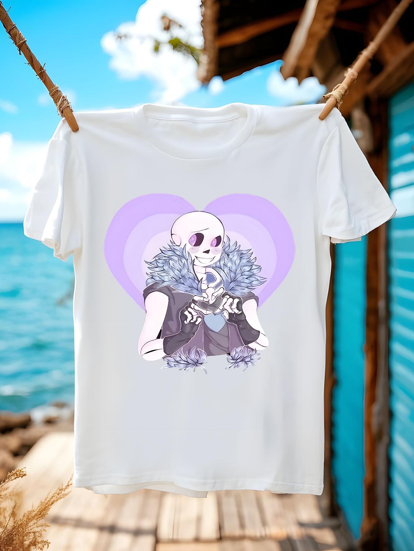 Lust Sans Undertale Graphic Tshirt Graphic Tshirt - Black... M