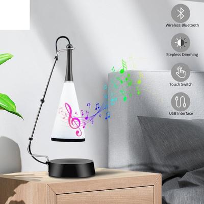 Lampe de Table musicale Bluetooth, commande tactile, veilleuse LED pour chambre à coucher, éclairage de décoration de maison, lampe de bureau rechargeable par USB
