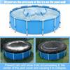 Inflatable Pool Pillow with 14.94meter Rope - Perfect for Above Ground Winter Pool Covers, Swimming Accessory
