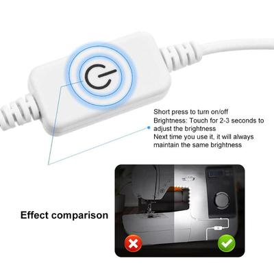 1pcsusb5v Touch Light Strip Sewing Machine Light Strip Sewing Machine Light Strip White USB