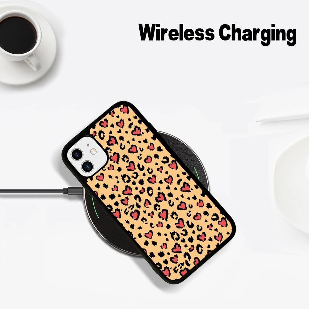 Leopard Cheetah Print Phone Case Magnetic Case For IPhone 17 16 14 13 12 15 Pro Max Plus For Magsafe Wireless Charge Cover