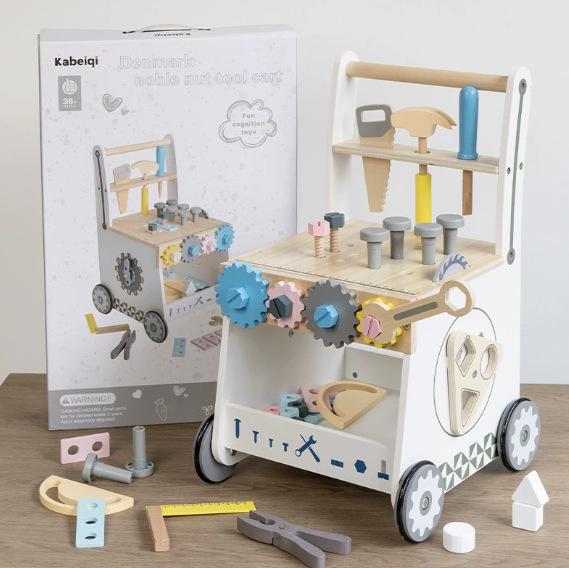 Multifunctional Baby Walker & Stroller: Anti-Rollover, Educational Toy for Early Development