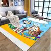 Bluey Pattern Rug, Indoor/Outdoor Mat, for Picnic, Gameroom, Bedroom, Office, Living Room, Home Decor Carpet, Birthday Gift